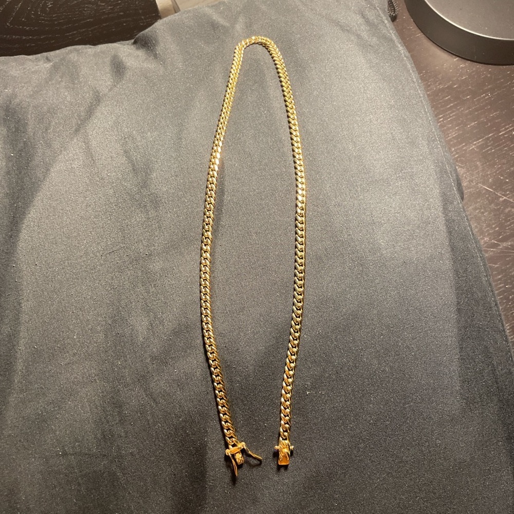 20in MIAMI CUBAN GP 14k chain